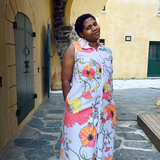 Be.loved swim robe in Cape Spring floral