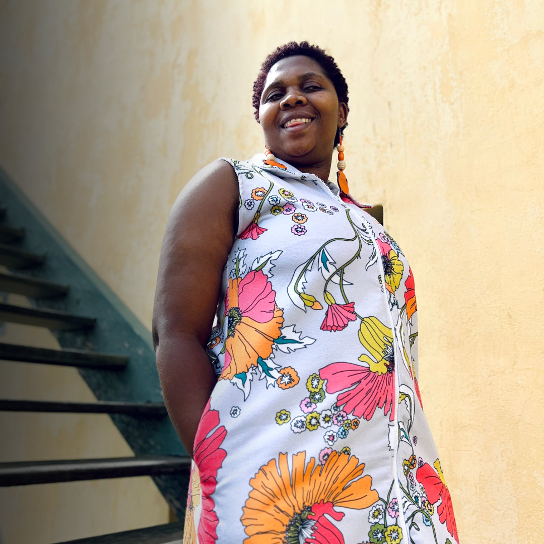 Be.loved swim robe in Cape Spring floral