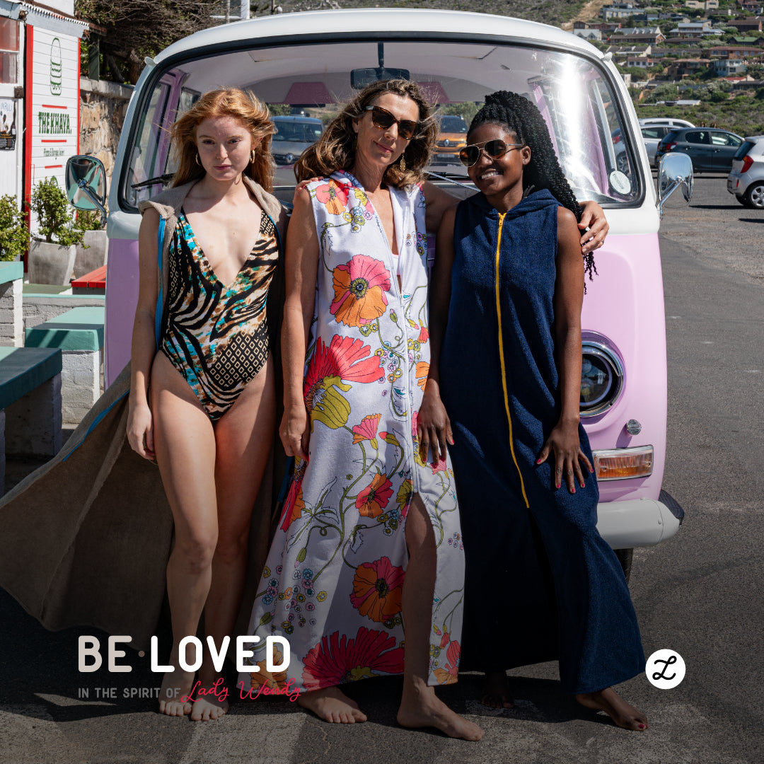 Be.loved swim robe in Cape Spring floral